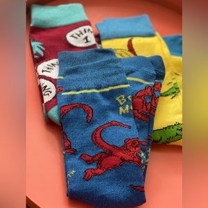 Dr Seuss Socks 3pack